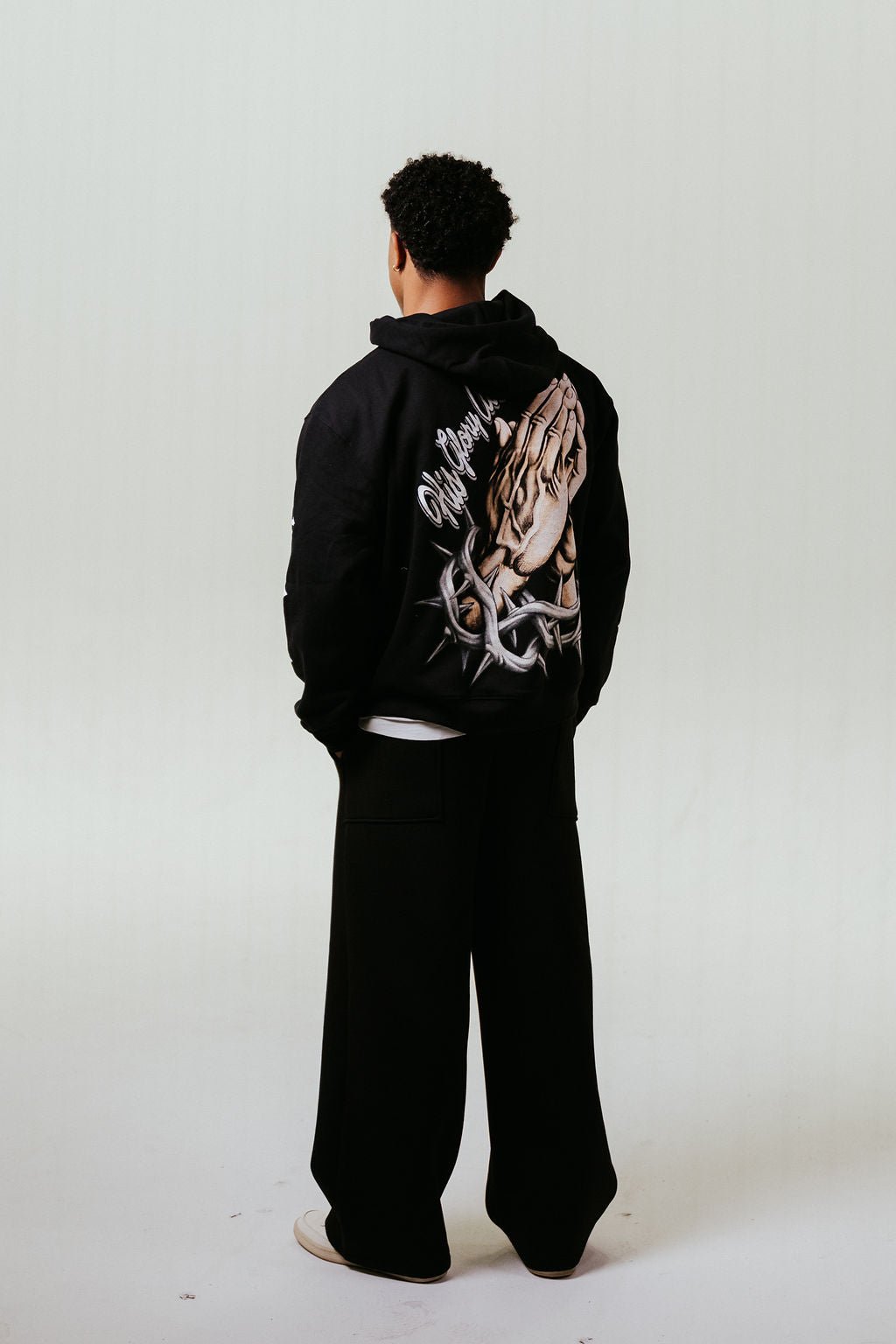 Jesus Prays Hoodie - 