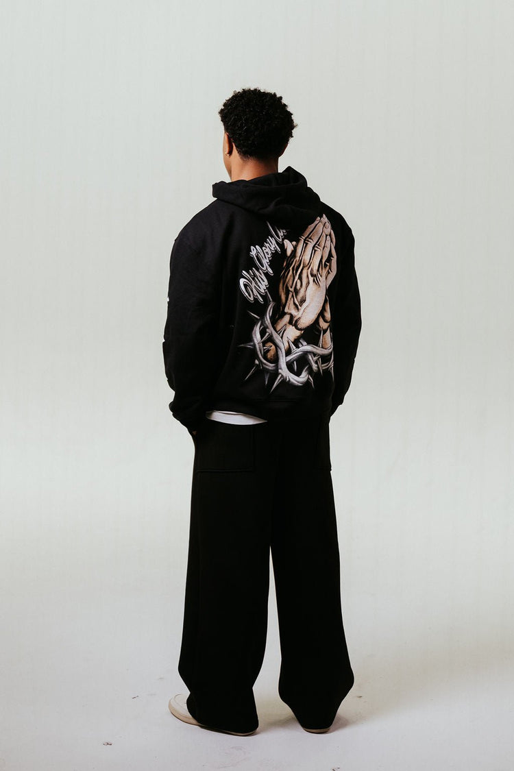 Jesus Prays Hoodie - 