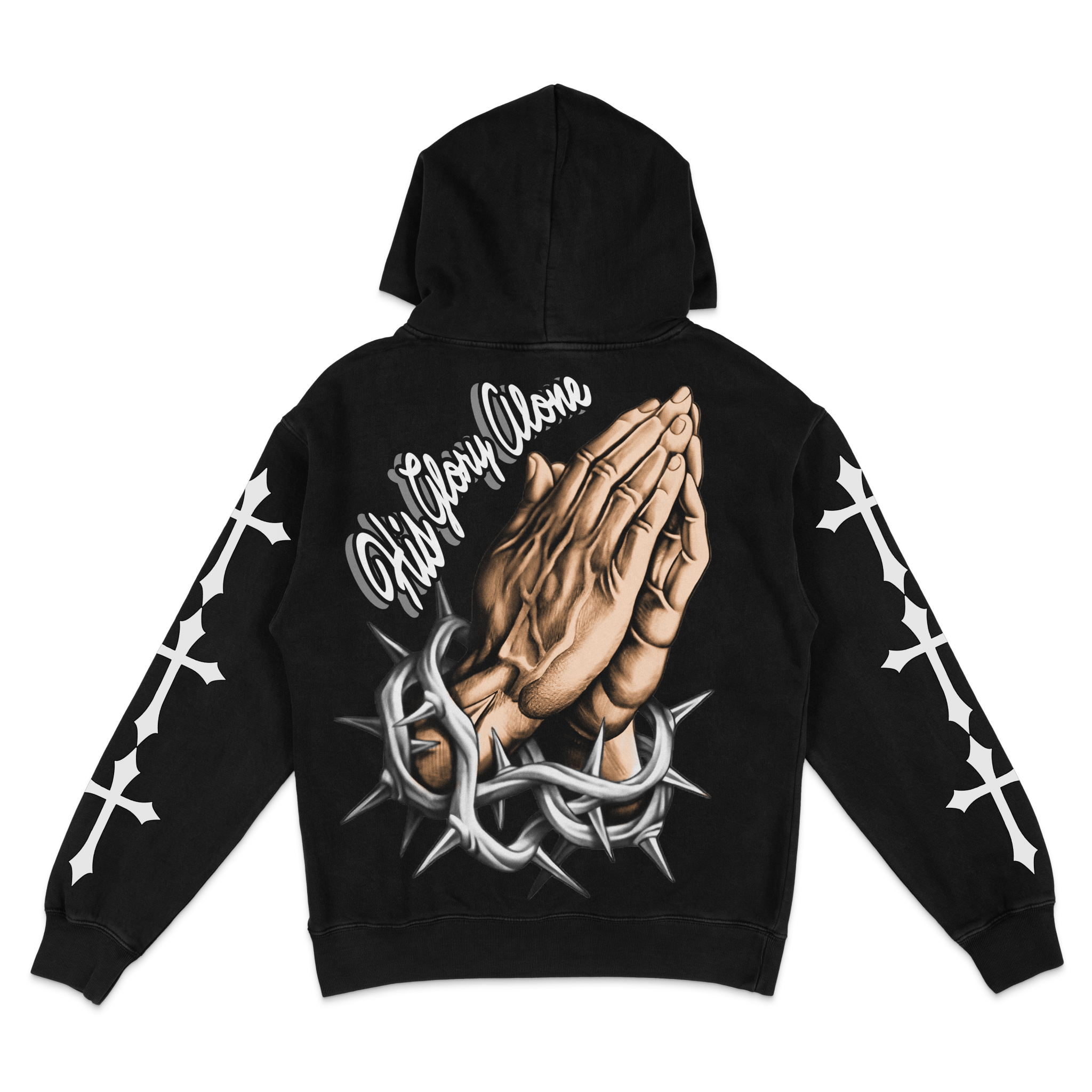 Jesus Prays Hoodie - 