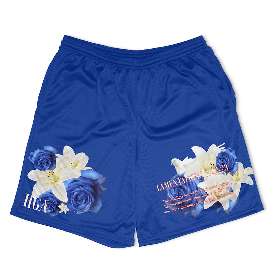 Lamentations 3:22 Basketball Shorts - 