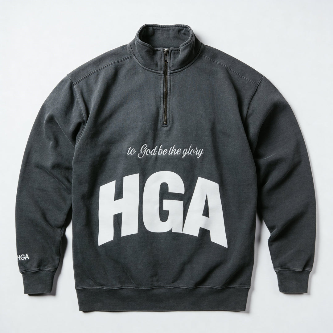 No Other King Quarter - Zip (Pepper) - Windbreaker