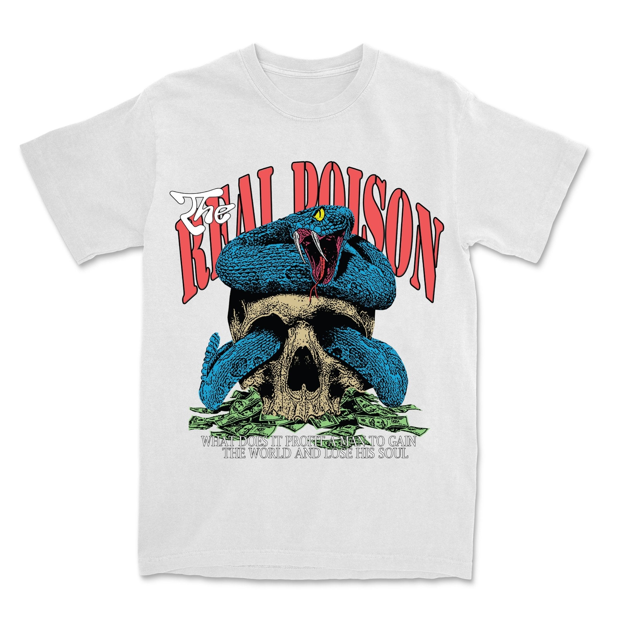 Real Poison (White) - Tee - 
