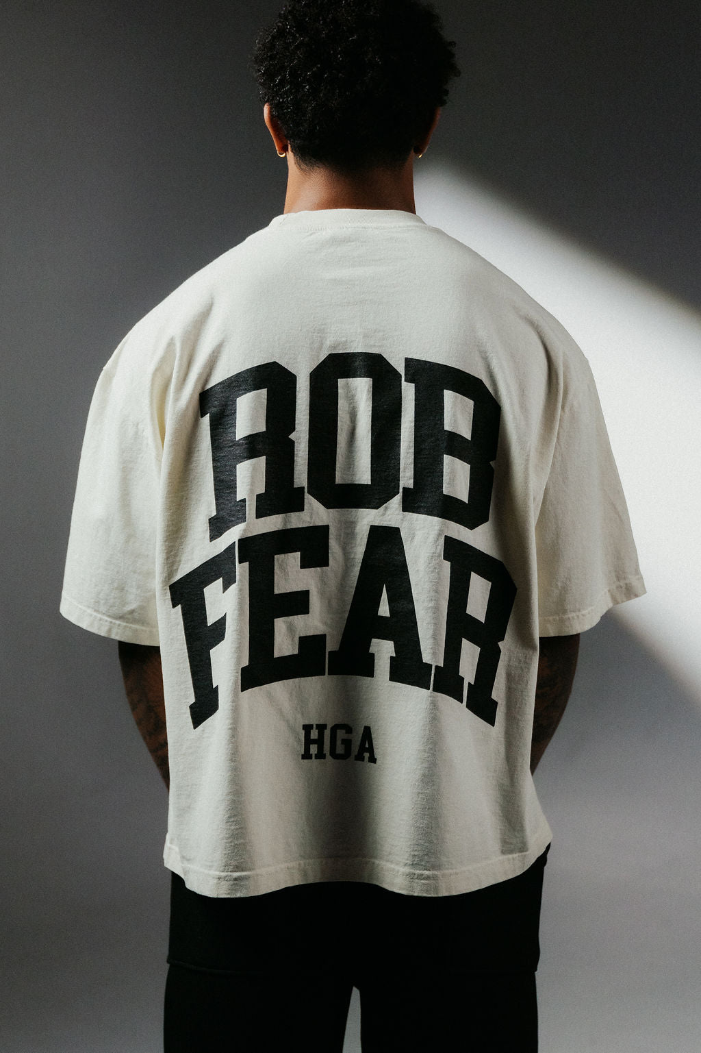 Rob Fear Tee (Cream) - Shirt