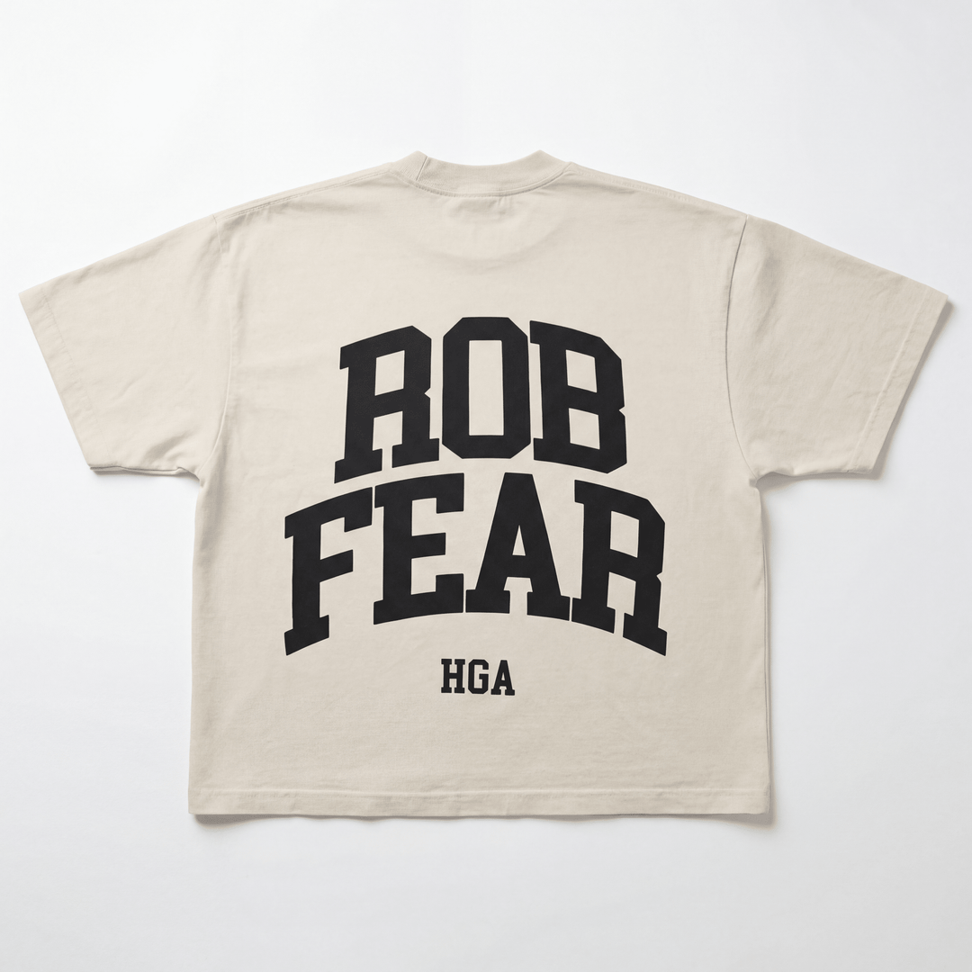 Rob Fear Tee (Cream) - Shirt