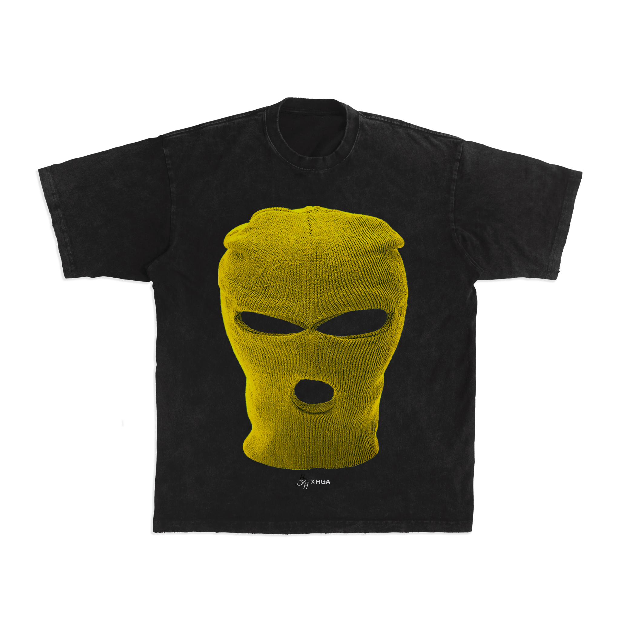 Rob Hell Oversized Tee (yellow mask) - Shirt