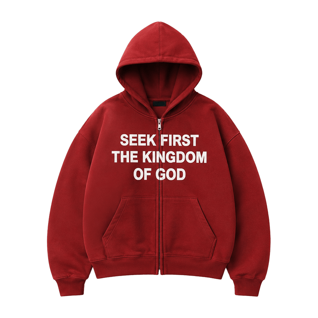 Seek First The Kingdom of God Hoodie -