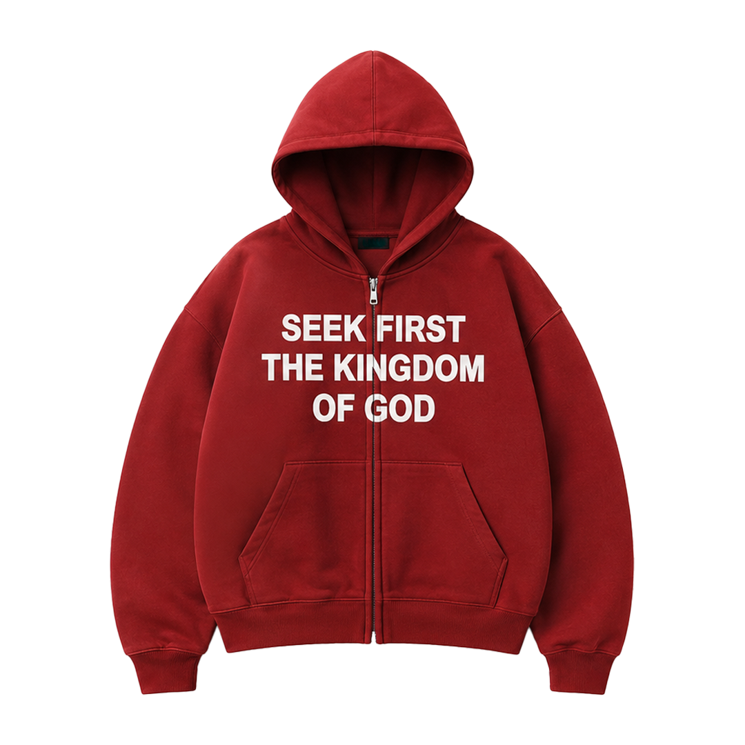 Seek First The Kingdom of God Hoodie