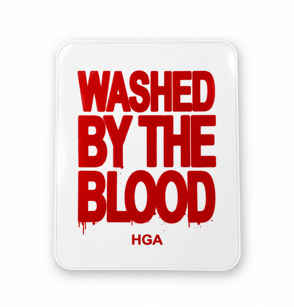 Washed by the Blood Sticker -