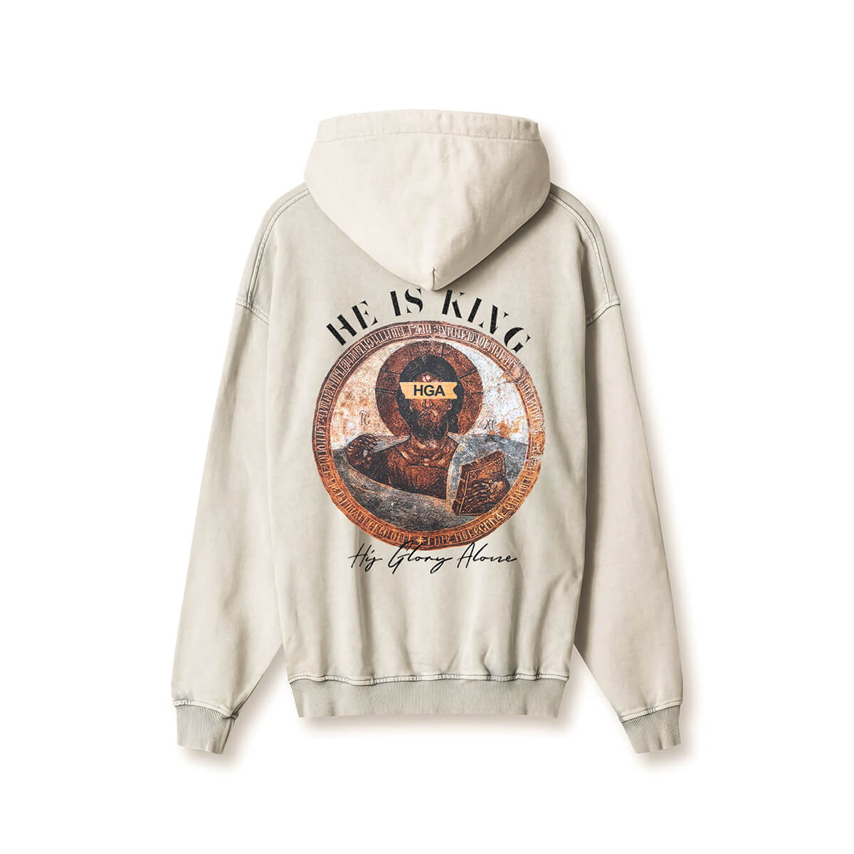 HGA He is King Sand Hoodie - Hoodie